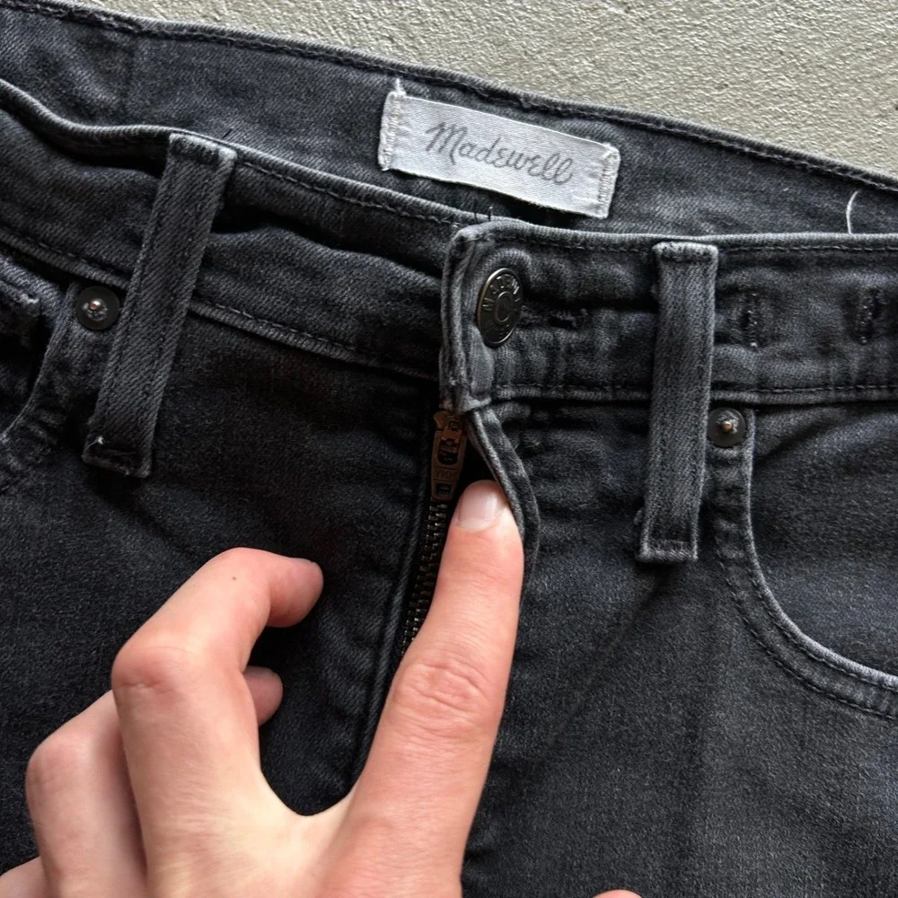Madewell Jeans Womens Size 29 Black 10